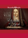 Cover image for Elizabeth of York